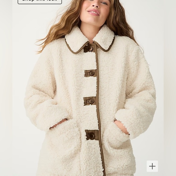 J Crew Sherpa Jacket